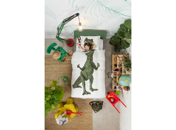 Duvet cover 140x200/220 Dino incl. pillowcase 60x70 Duvet cover 140x200/220 Dino incl. pillowcase 60x70