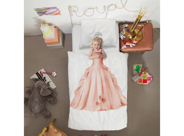 Duvet cover 140x200/220 Princess Pink incl. pillowcase 60x70 Duvet cover 140x200/220 Princess Pink incl. pillowcase 60x70