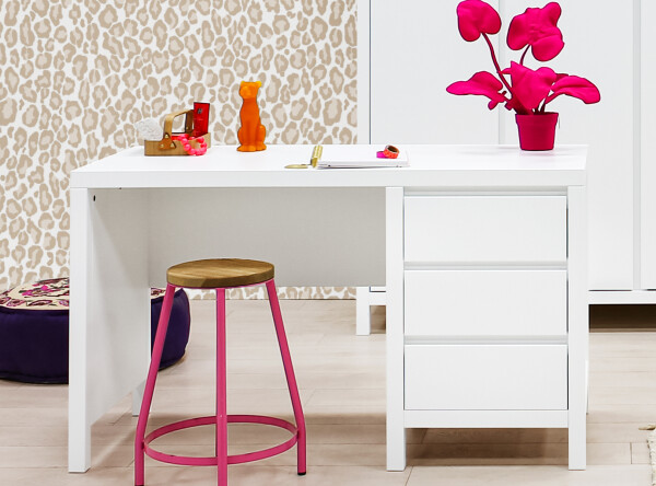Writing desk Corsica White Writing desk Corsica White