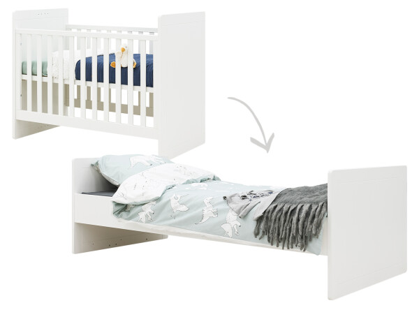 Transferable bed 60x120/90x200 Square White Transferable bed 60x120/90x200 Square White
