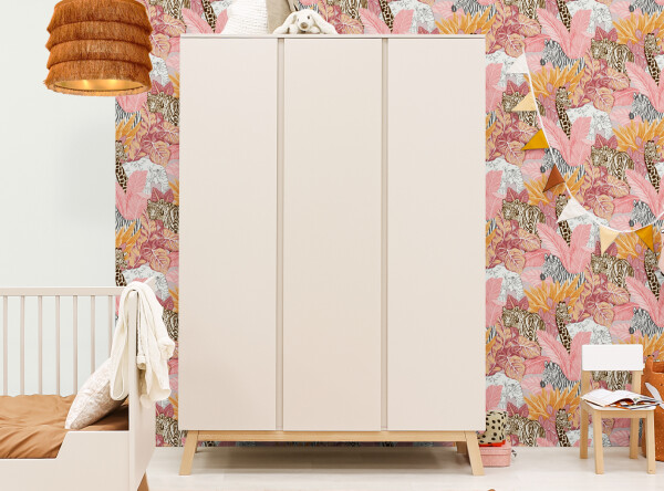 3-door wardrobe Saba Dune/Natural 3-door wardrobe Saba Dune/Natural
