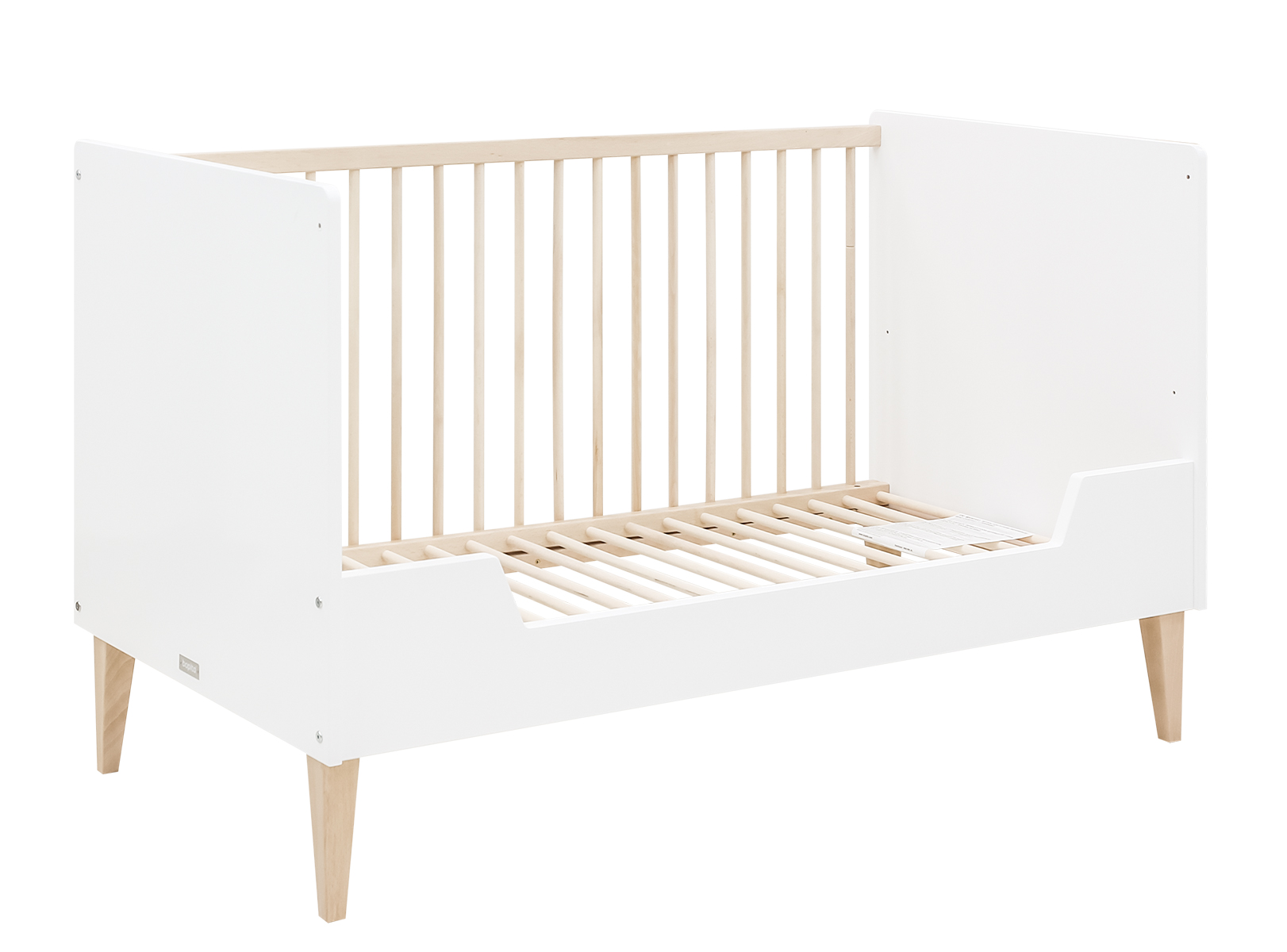 Bopita Indy bedbank 70x140 - Wit/Naturel