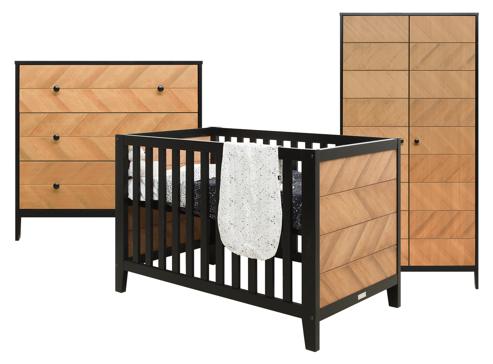 Bopita Job 3-delige babykamer - Vintage Honey