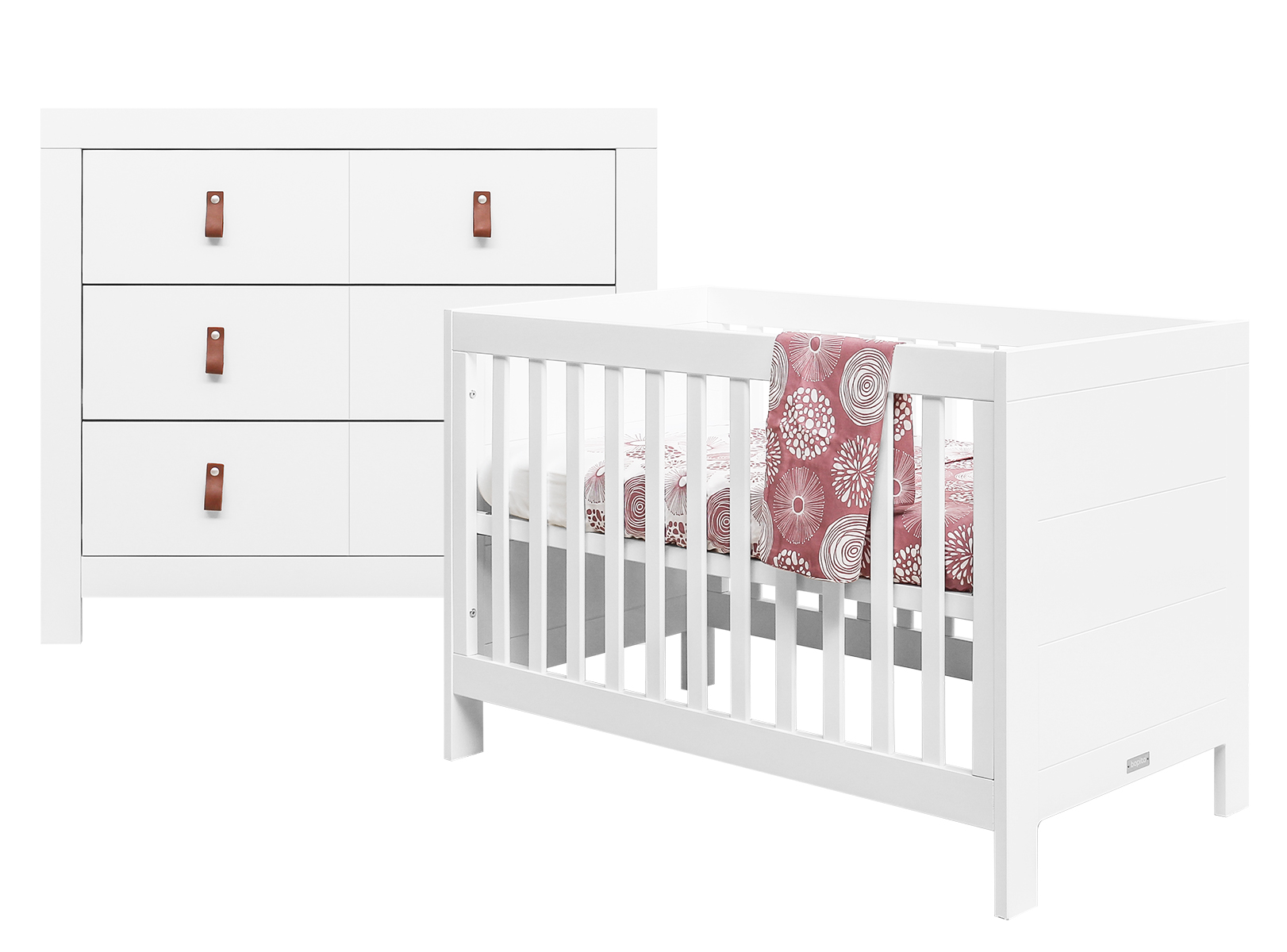 Bopita Noah 2-delige babykamer - Wit