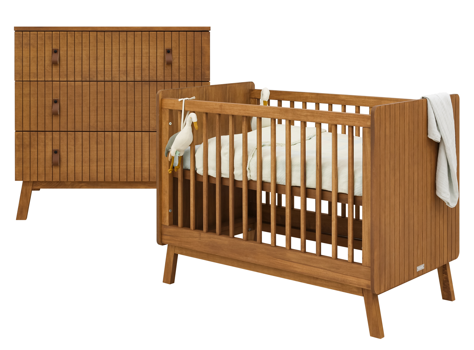 Bopita Senna 2-delige babykamer - Rose Wood