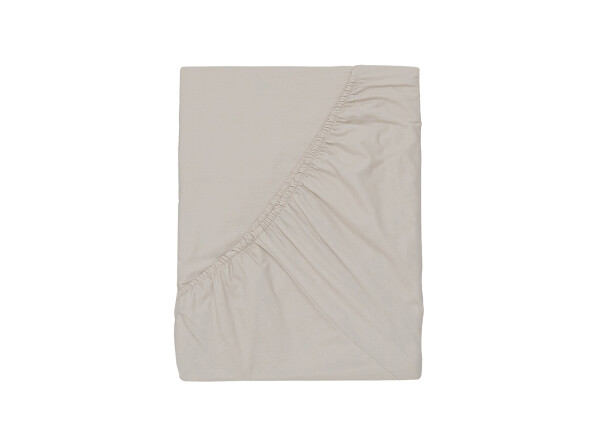Fitted sheet 90x200 Biscuit