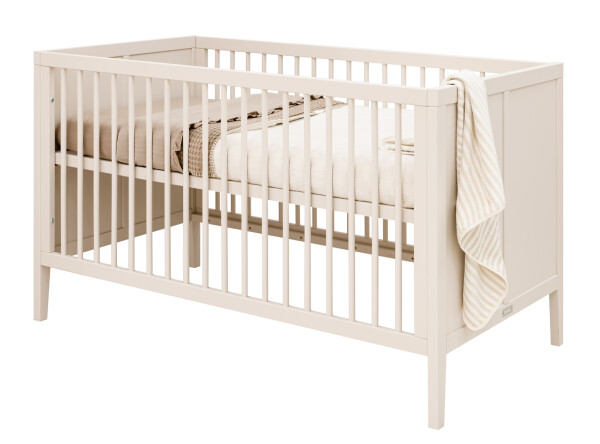 Vieve 2 piece nursery furniture set with bench bed Dune