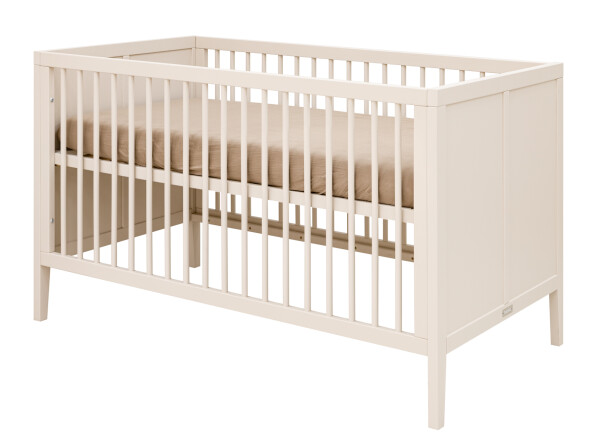 Vieve 2 piece nursery furniture set with bench bed Dune