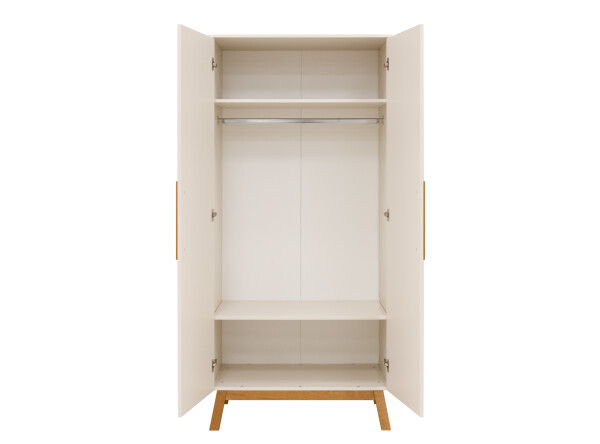 2-door wardrobe Kaleo Dune/Rose Wood