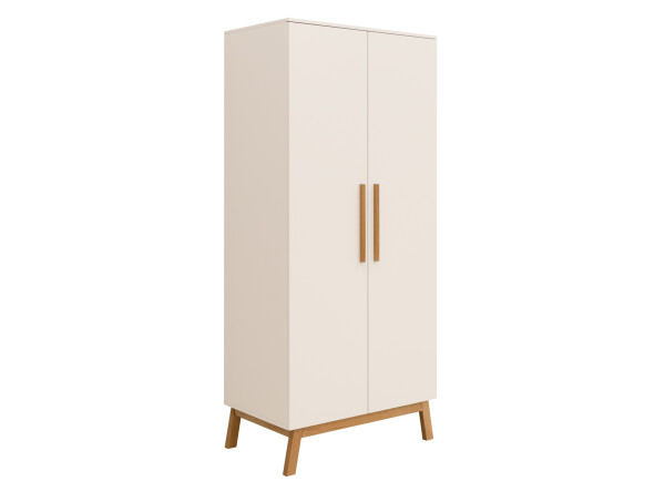 2-door wardrobe Kaleo Dune/Rose Wood