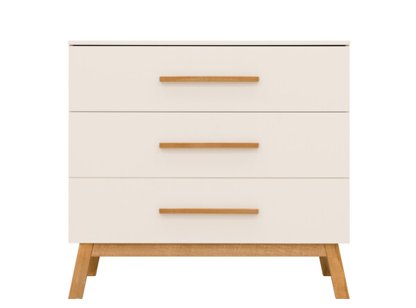 Dresser with 3 drawers Kaleo Dune/Rose Wood