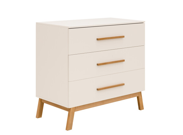 Dresser with 3 drawers Kaleo Dune/Rose Wood