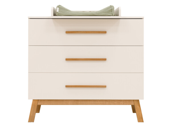 Dresser with 3 drawers Kaleo Dune/Rose Wood