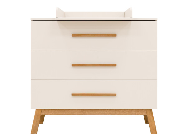 Dresser with 3 drawers Kaleo Dune/Rose Wood