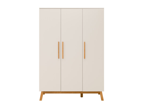 3-door wardrobe Kaleo Dune/Rose Wood