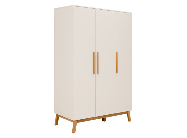 3-door wardrobe Kaleo Dune/Rose Wood