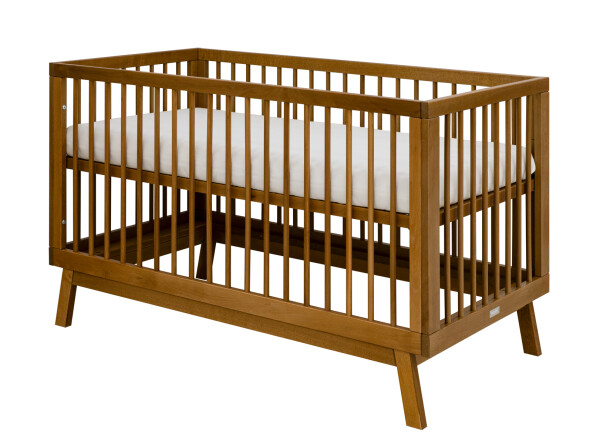 Kaleo 2 piece nursery furniture set with bench bed Dune/Rose Wood