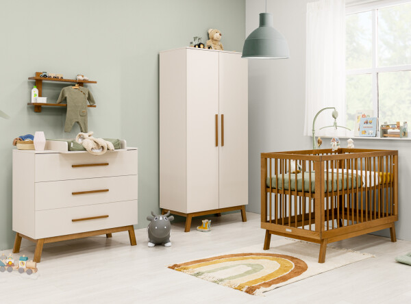 Kaleo 3-part nursery Dune/Rose Wood