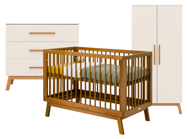 Kaleo 3-part nursery Dune/Rose Wood