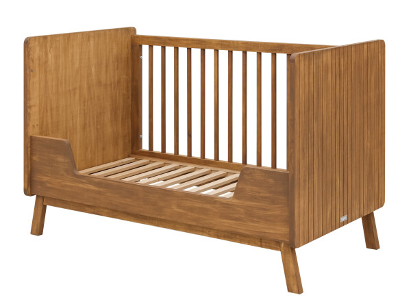 Senna 3 piece nursery furniture set with bench bed Rose Wood