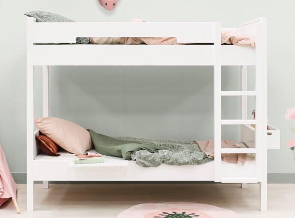 Bunkbed 90x200 Seppe White Bunkbed 90x200 Seppe White