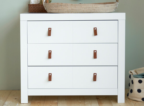 Commode met 3 laden Noah Wit Commode met 3 laden Noah Wit